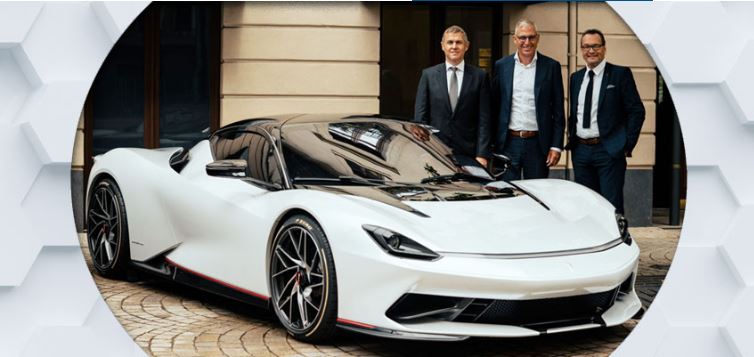 BENTELER-TECHNOLOGIE FÜR LUXUS-ELEKTROAUTOS VON AUTOMOBILI PININFARINA